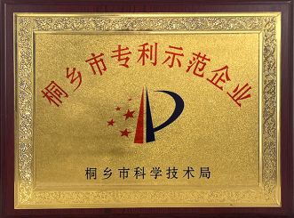 Tongxiang Patent Demonstration Enterprise